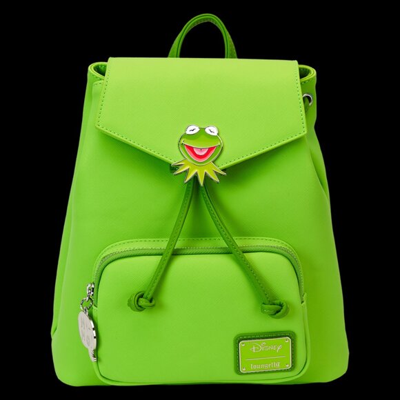 The Muppets Kermit The Frog Drawstring Mini Backpack - Picture 1 of 8